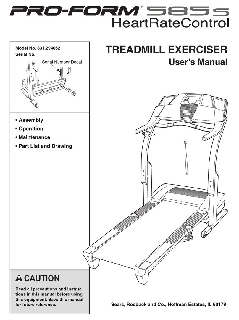 Pro-Form 831.294062 User manual