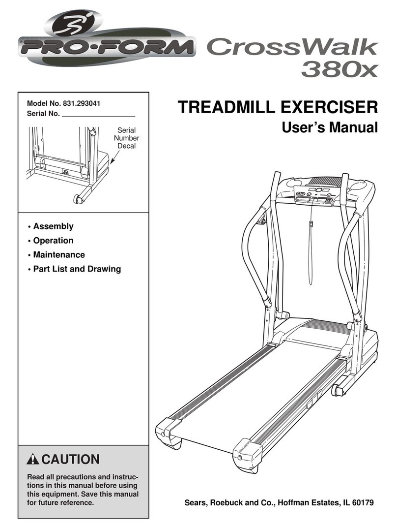 Pro-Form 831.293041 User manual