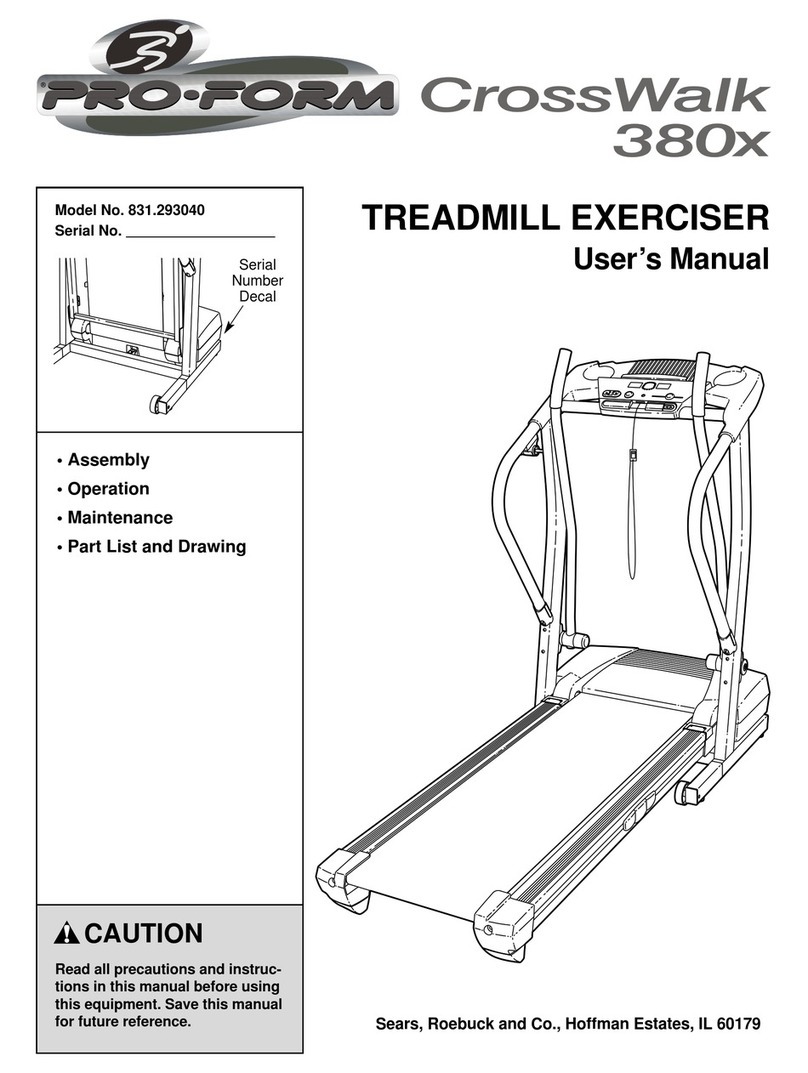 Pro-Form 831.293040 User manual