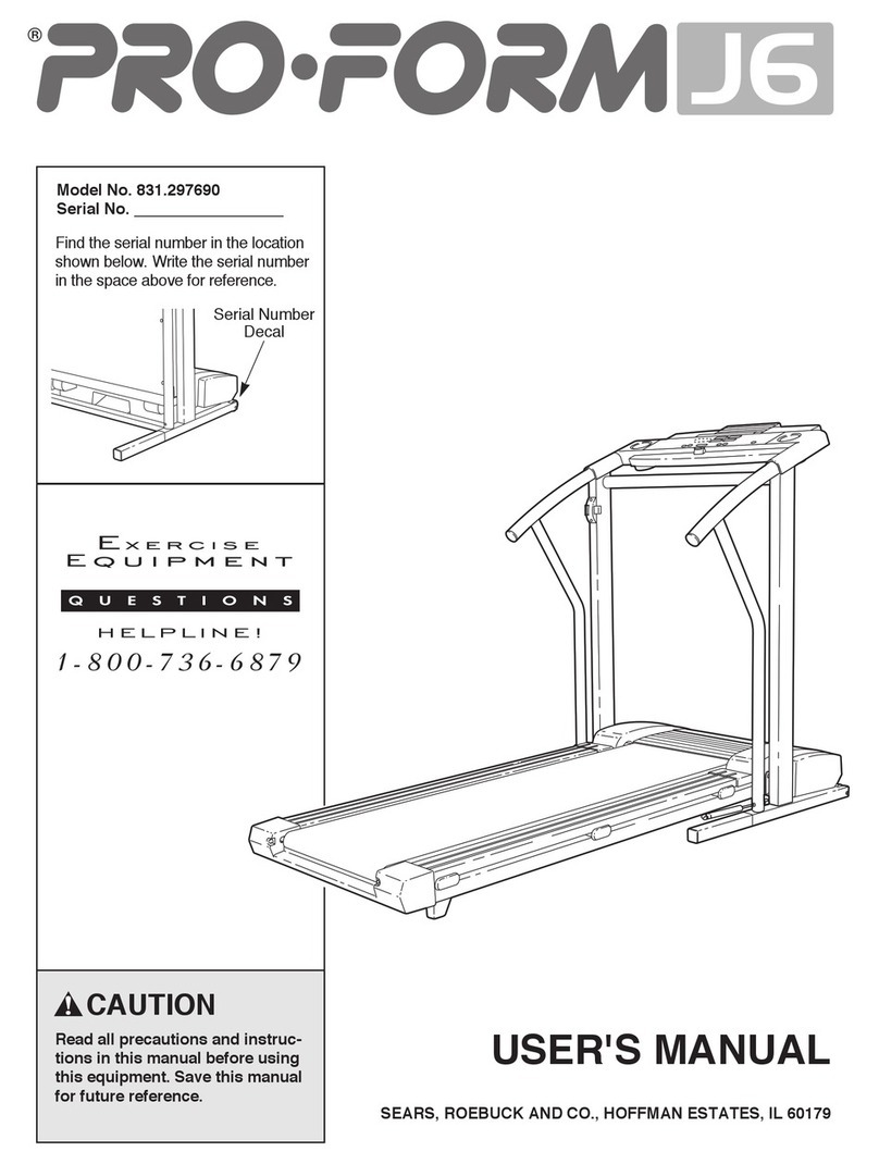 Pro-Form 831.297690 User manual