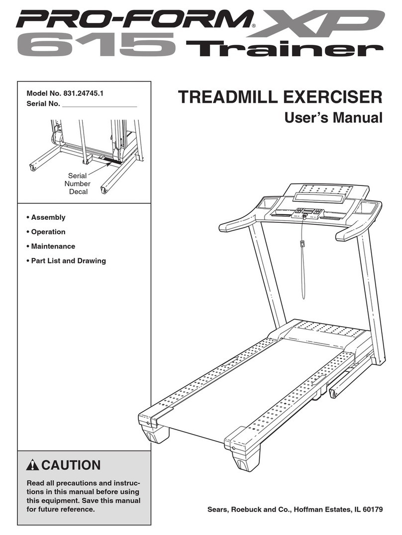 Pro-Form 831.24745.1 user manual