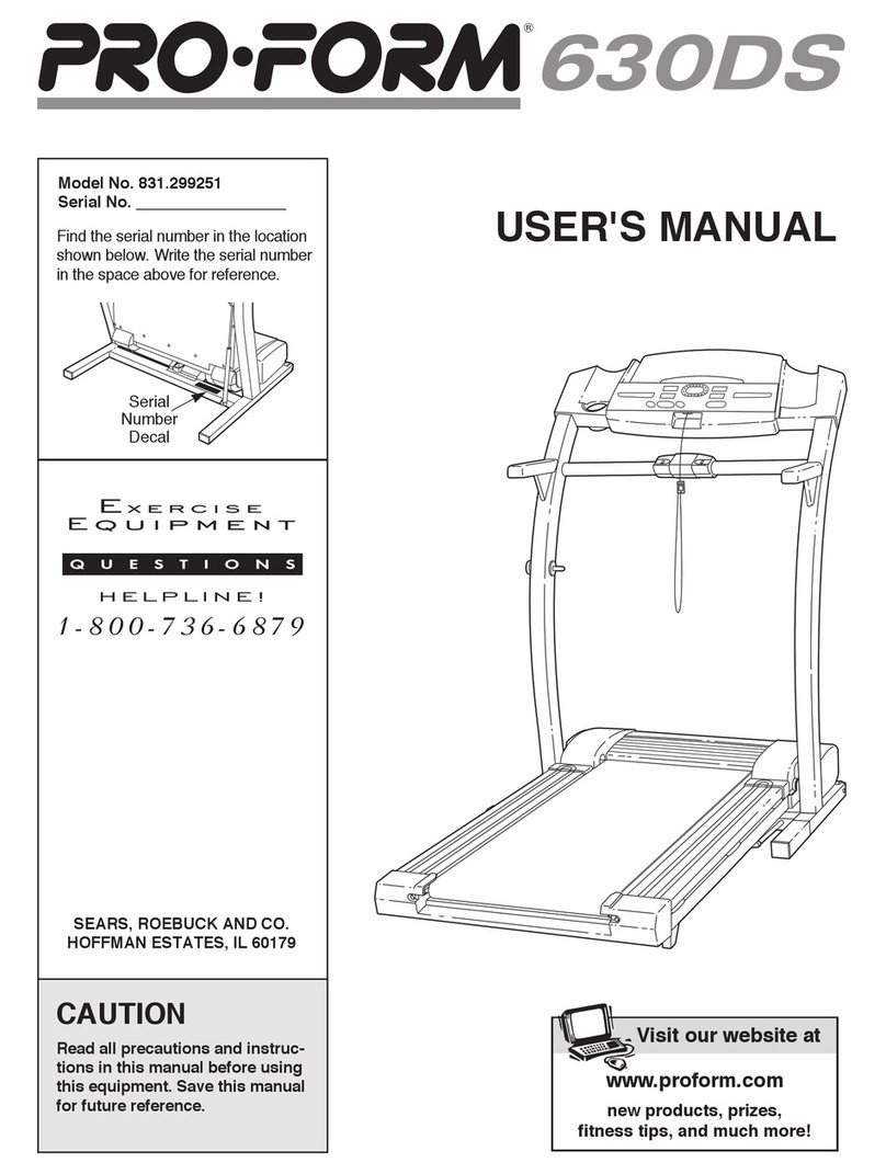 Pro-Form 831.299251 User manual