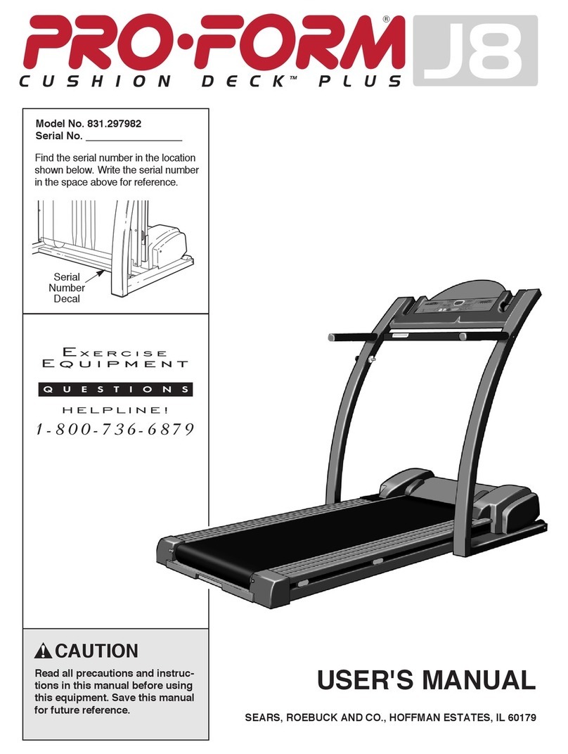 Pro-Form 831.297982 User manual