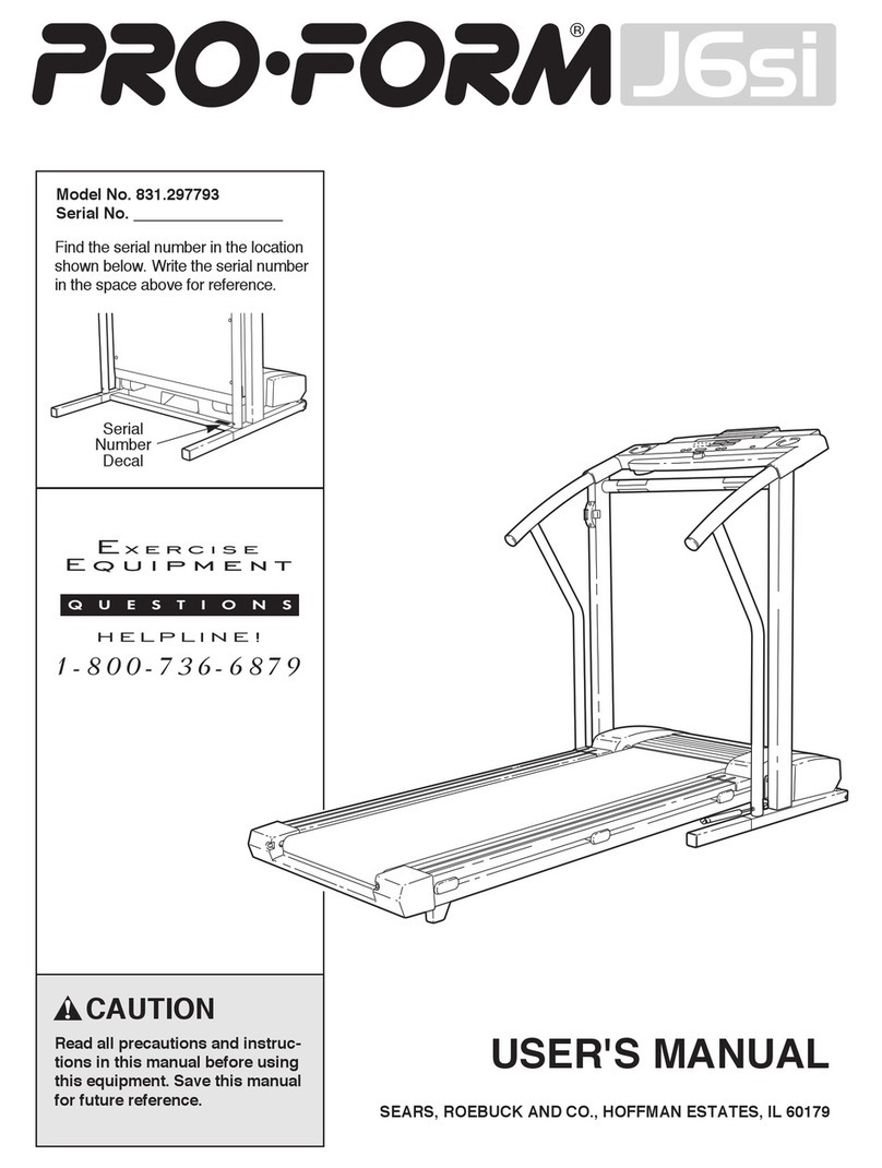 Pro-Form 831.297793 User manual