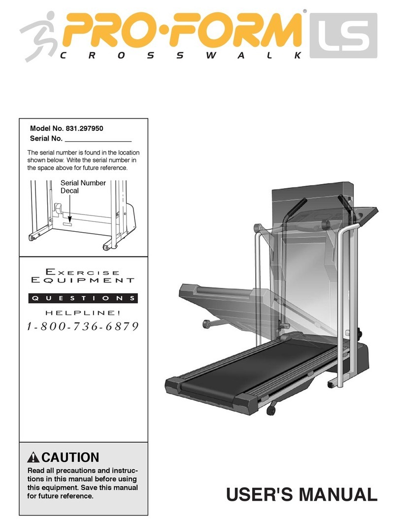 Pro-Form 831.297950 User manual