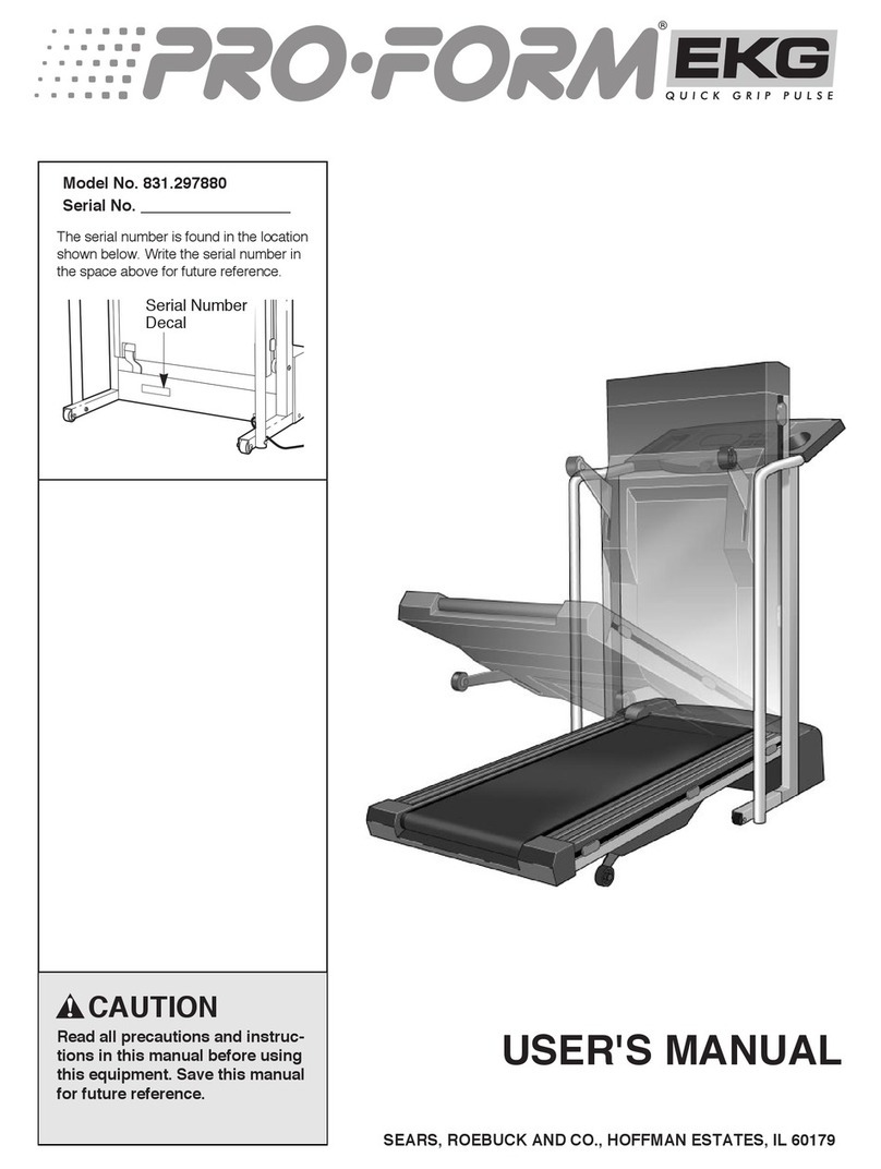 Pro-Form 831.297880 User manual