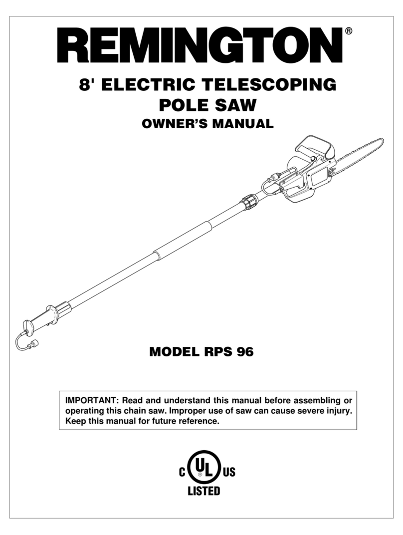Remington RPS 96 User manual