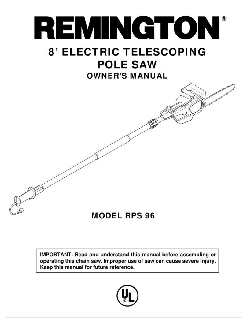 Remington RPS 96 User manual