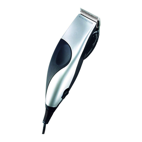 Remington Titanium HC-921 Use and care guide