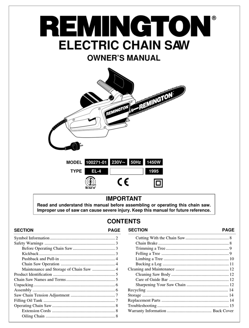 Remington 100271-01 User manual