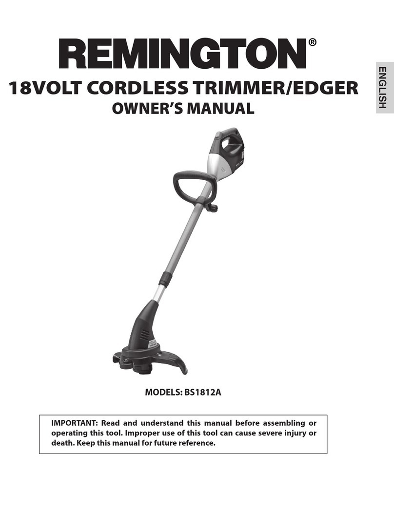 Remington BS1812A owner's manual