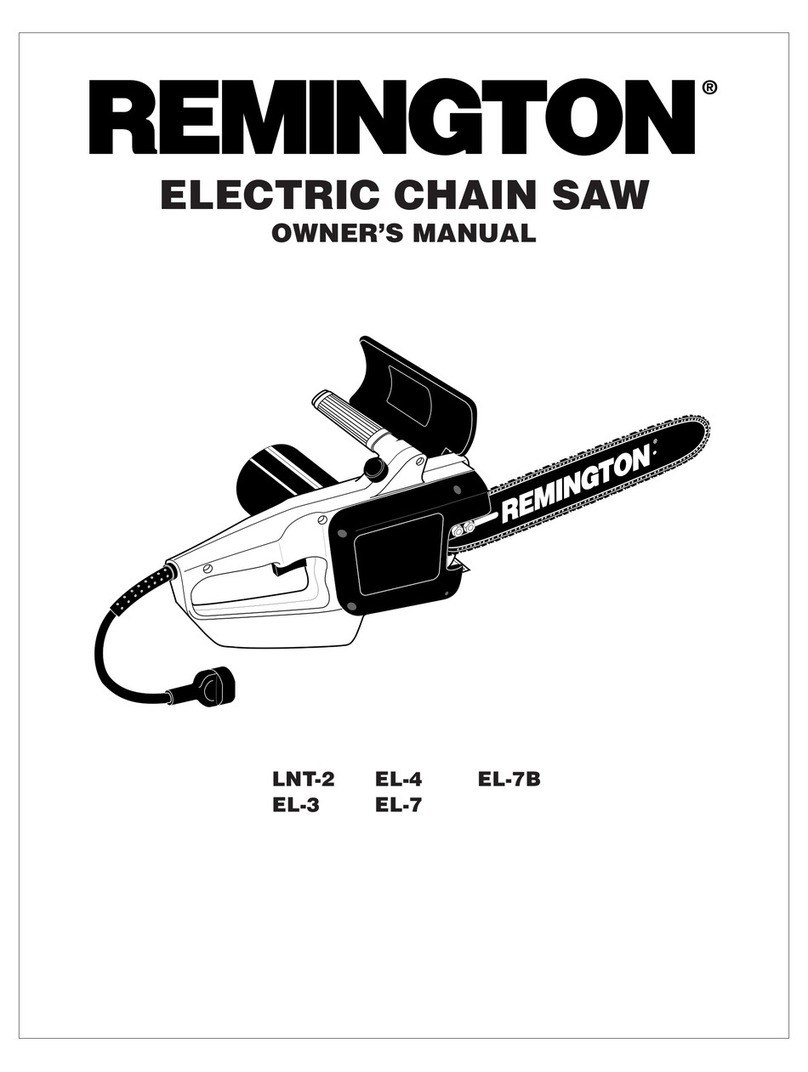 Remington LNT-2, EL-4, EL-7B, EL-3, EL-7 owner's manual