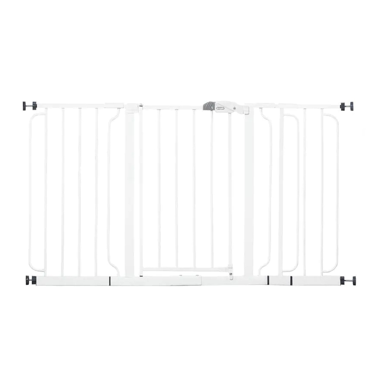 Regalo Safety Gate Assembly and installation instructions