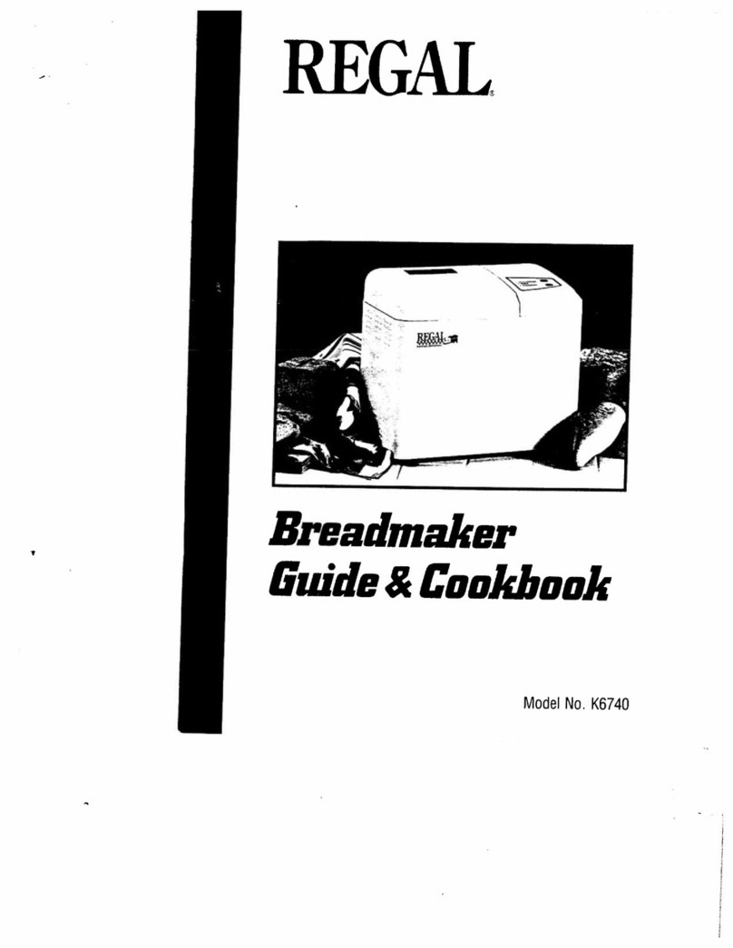 Regal K6740 User manual