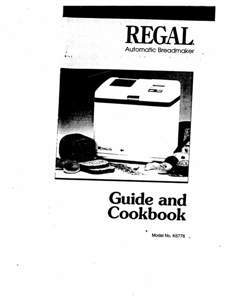 Regal K6776 User manual