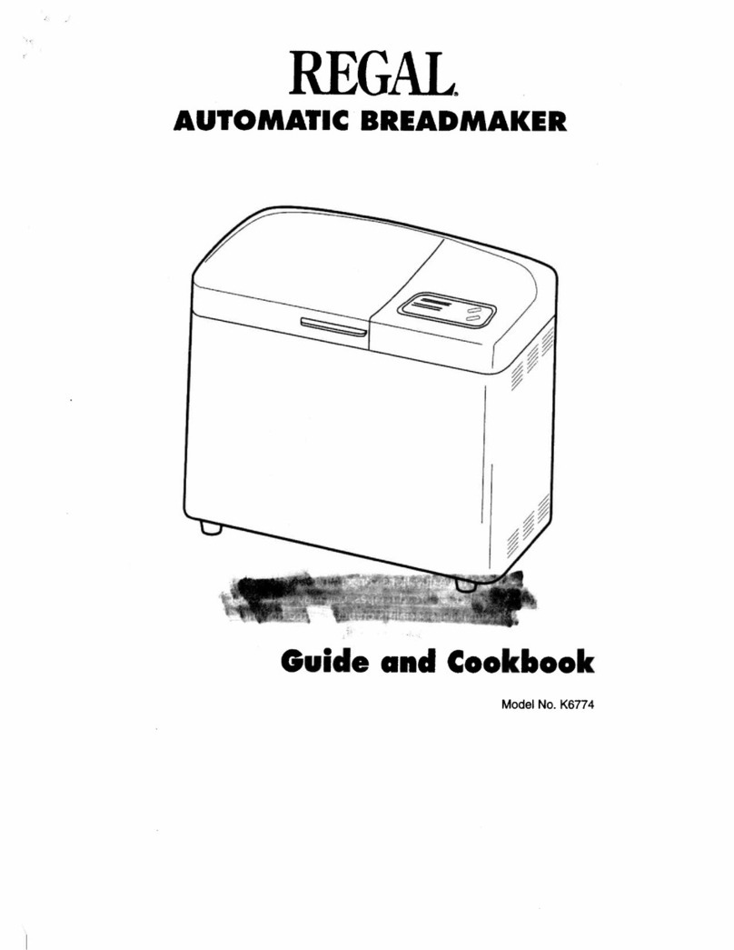 Regal k6774 User manual