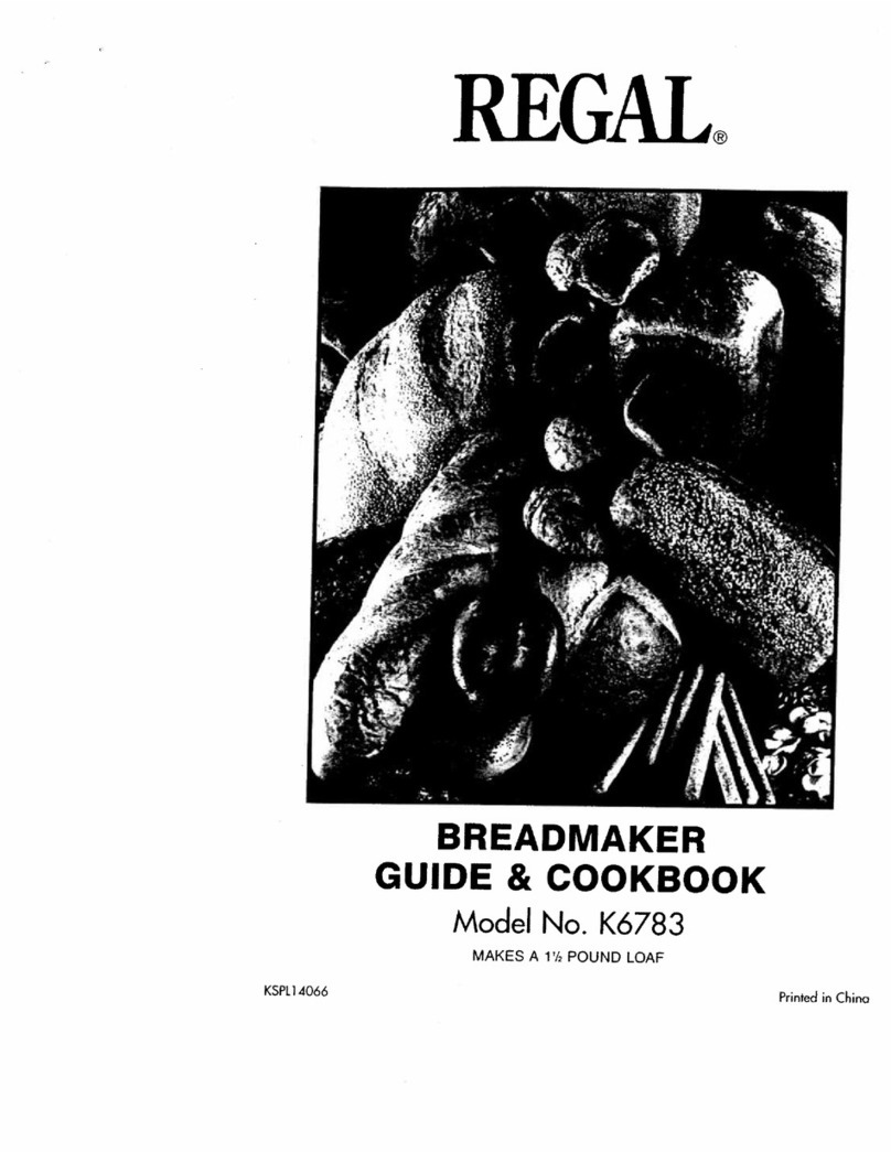 Regal k6783 Guide & cookbook