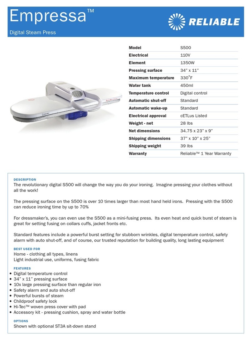 Reliable Empressa S500 User manual