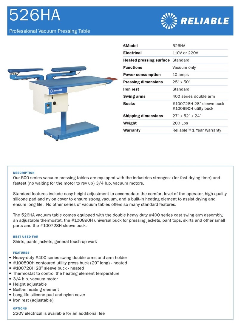 Reliable 526HA User manual