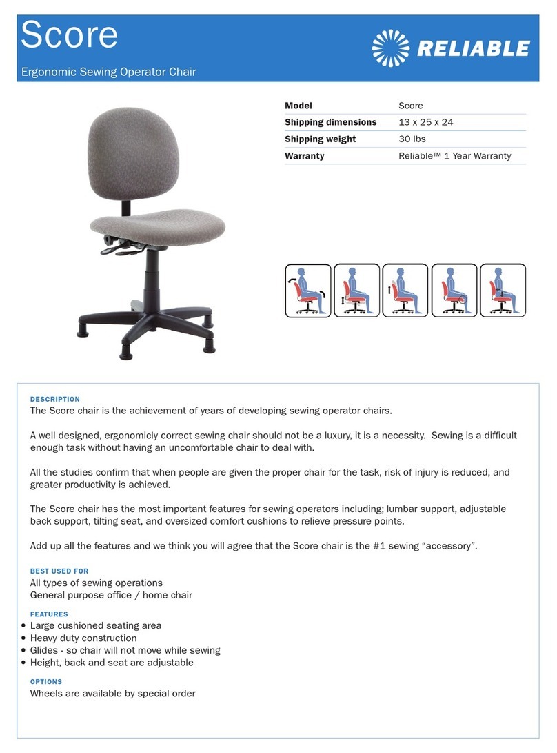 Reliable Score Specification sheet