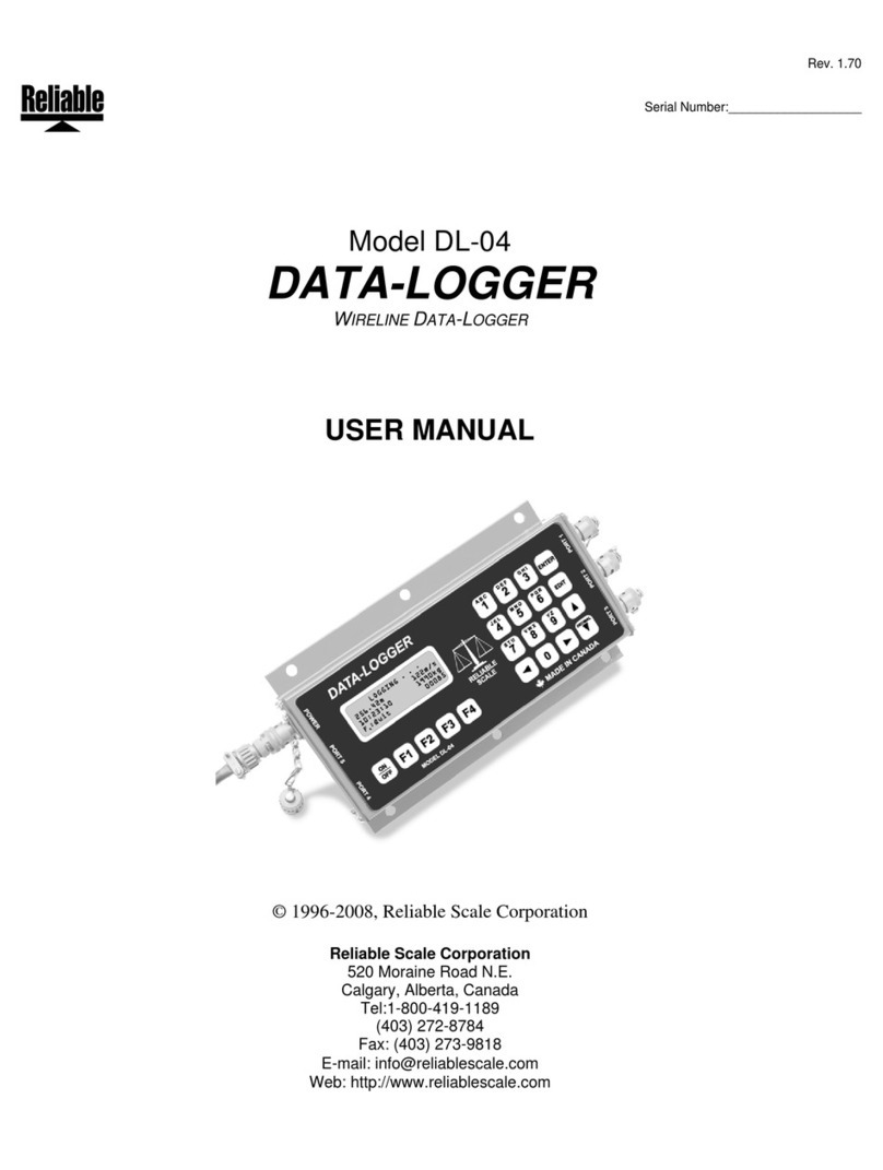 Reliable Data-Logger DL-04 user manual