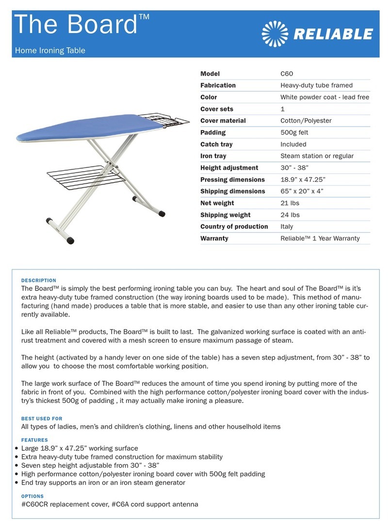 Reliable The Board C60 User manual