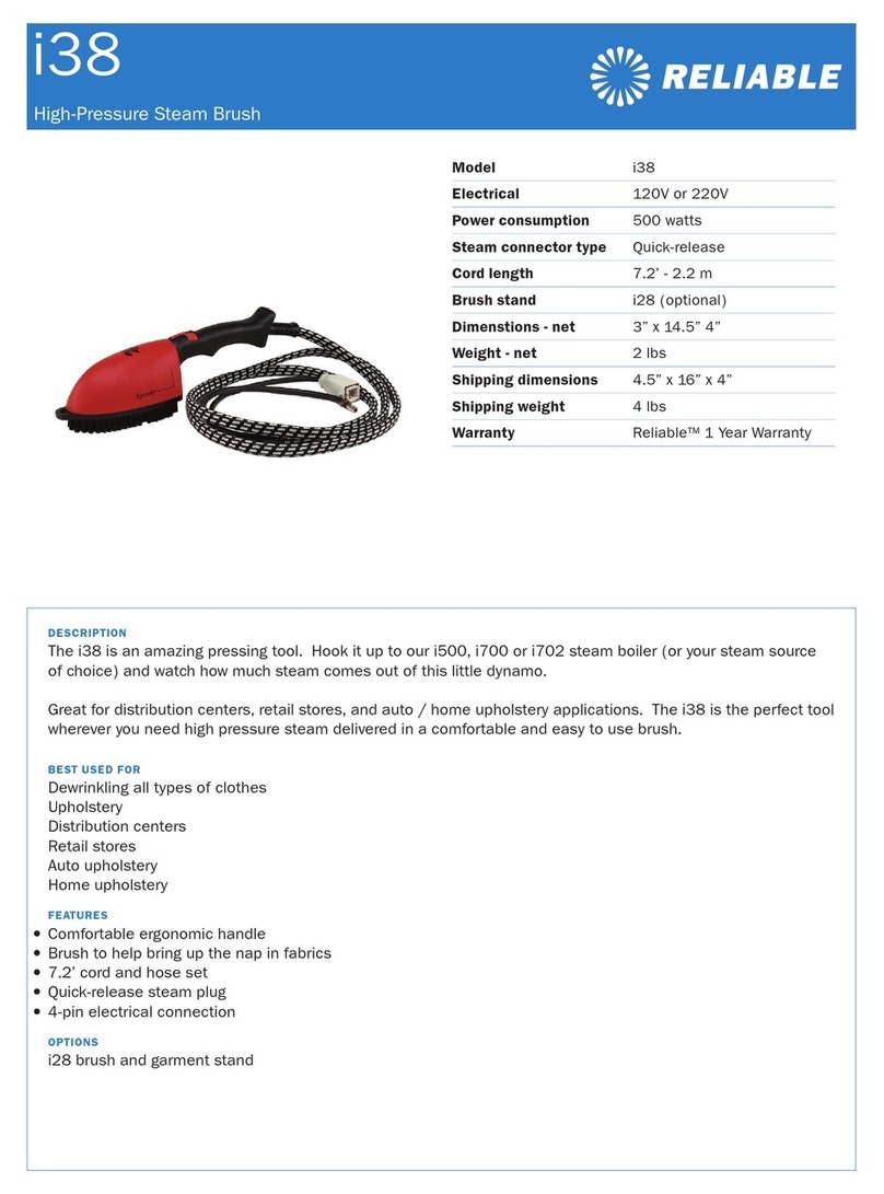 Reliable i38 Specification sheet