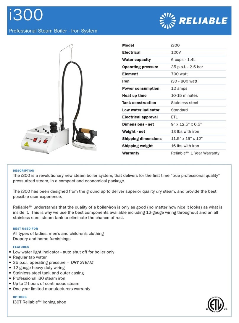 Reliable i300 User manual