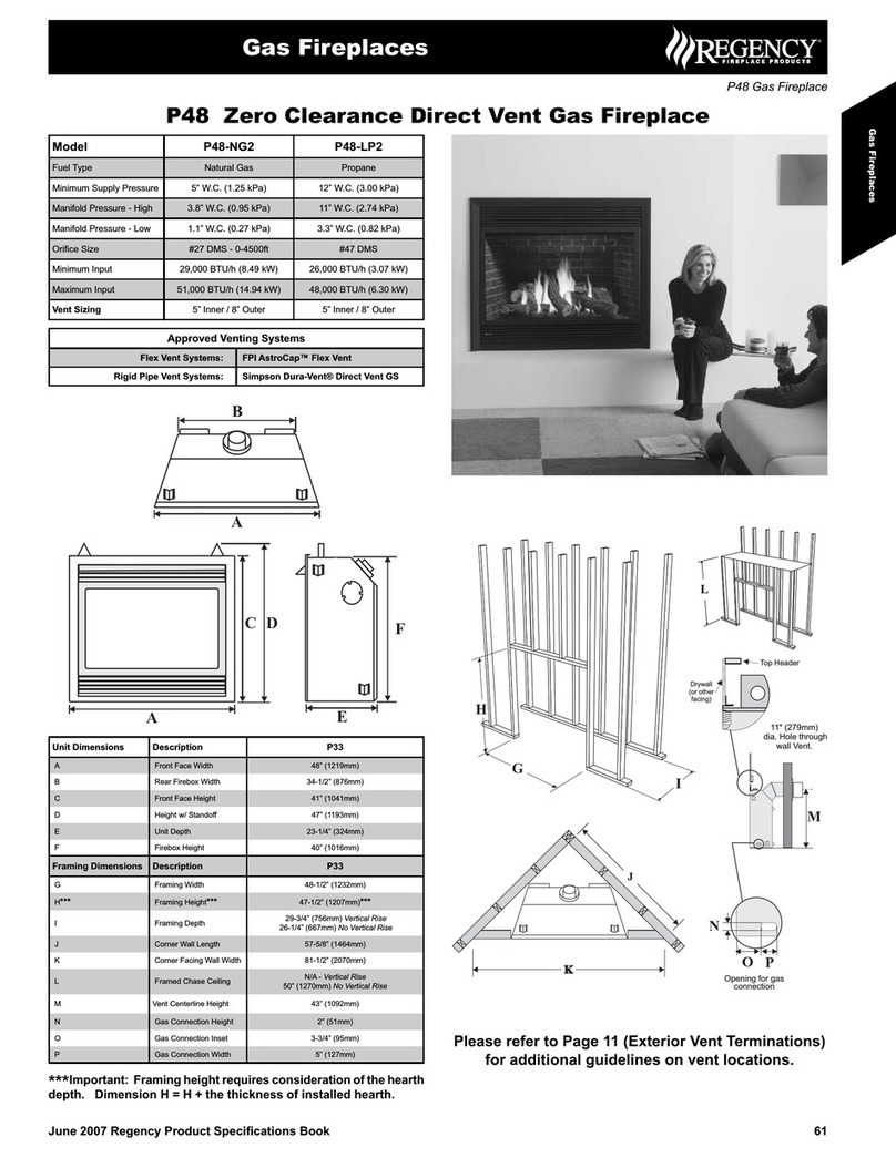 Regency P48-LP2 product manual