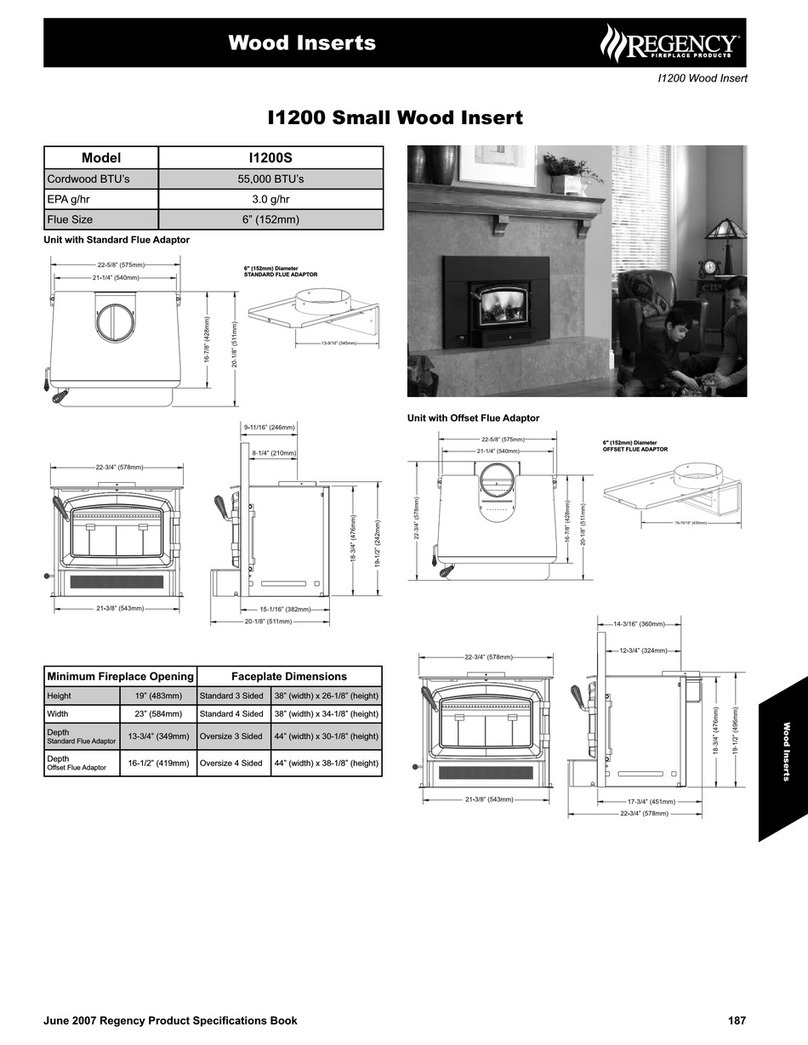 Regency I1200 User manual Regency I1200 User manual
