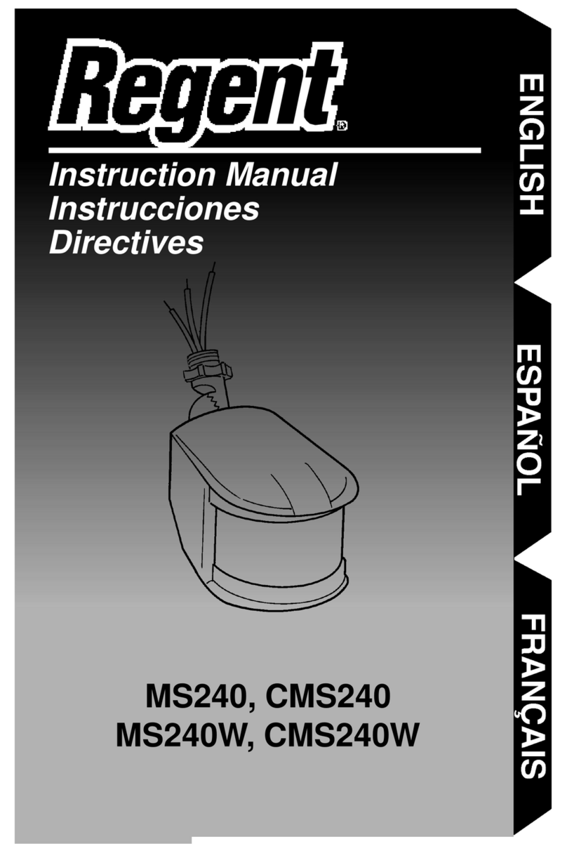 Regent CMS240 MS240W User manual