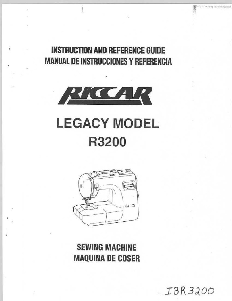 Riccar Legacy R3200 Technical manual