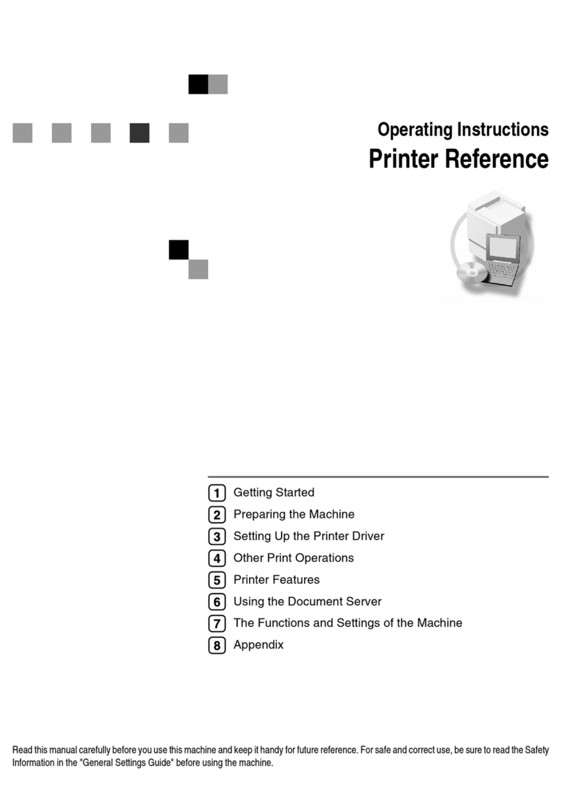 Ricoh 3245 - Type Print Server Service manual