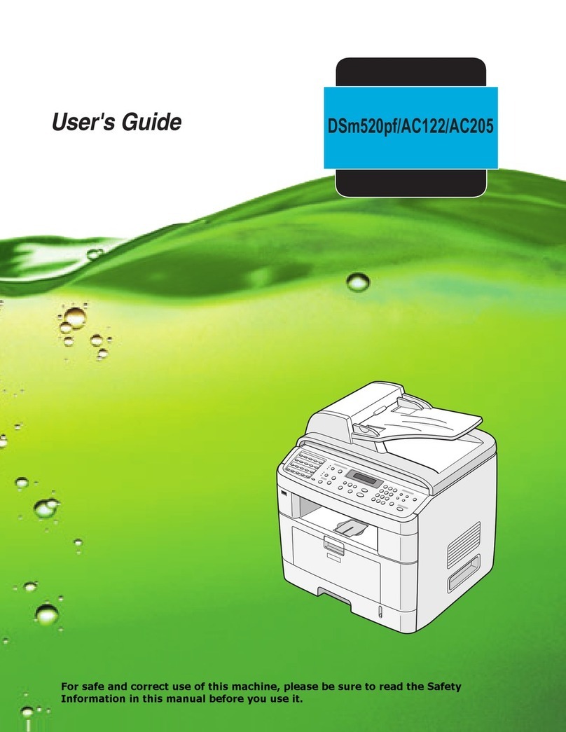 Ricoh AC20 User manual