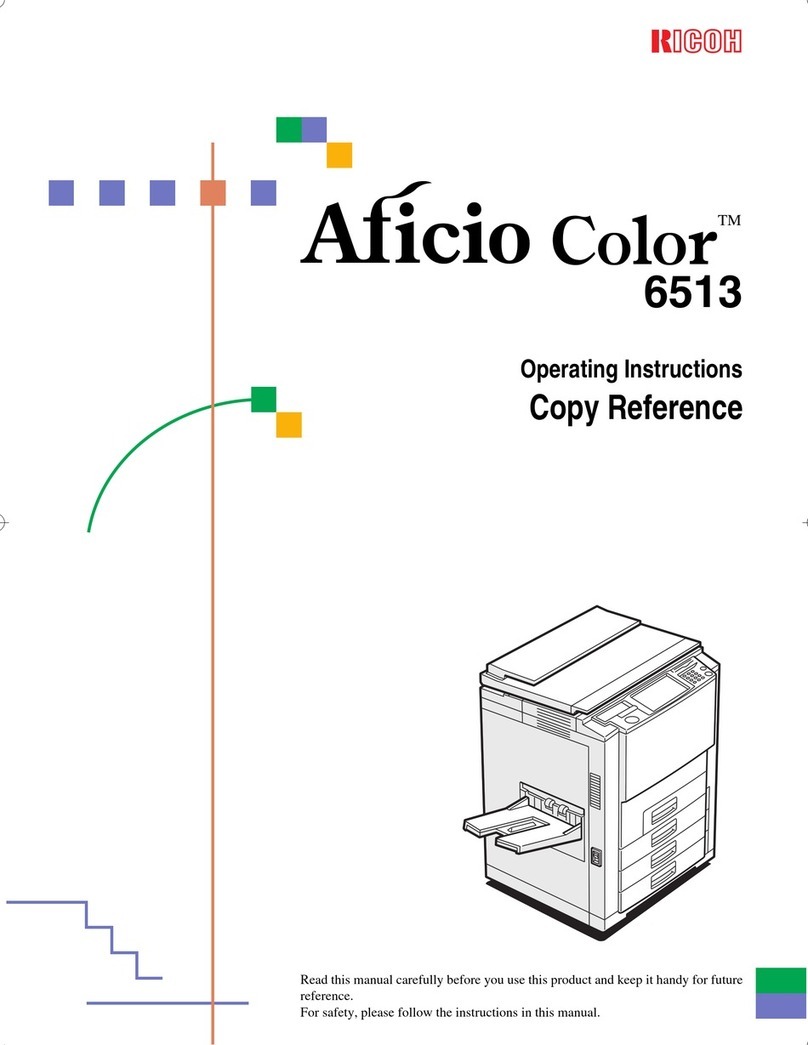 Ricoh 6513 User manual