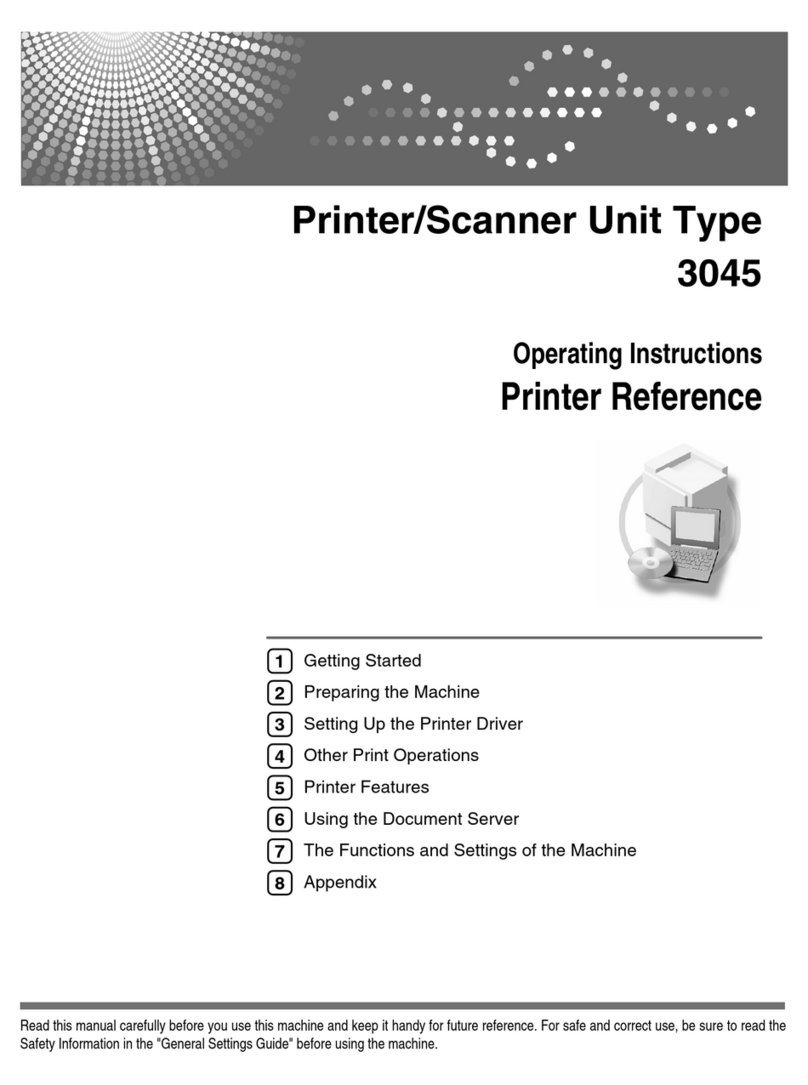 Ricoh 3045 - Aficio B/W Laser Service manual