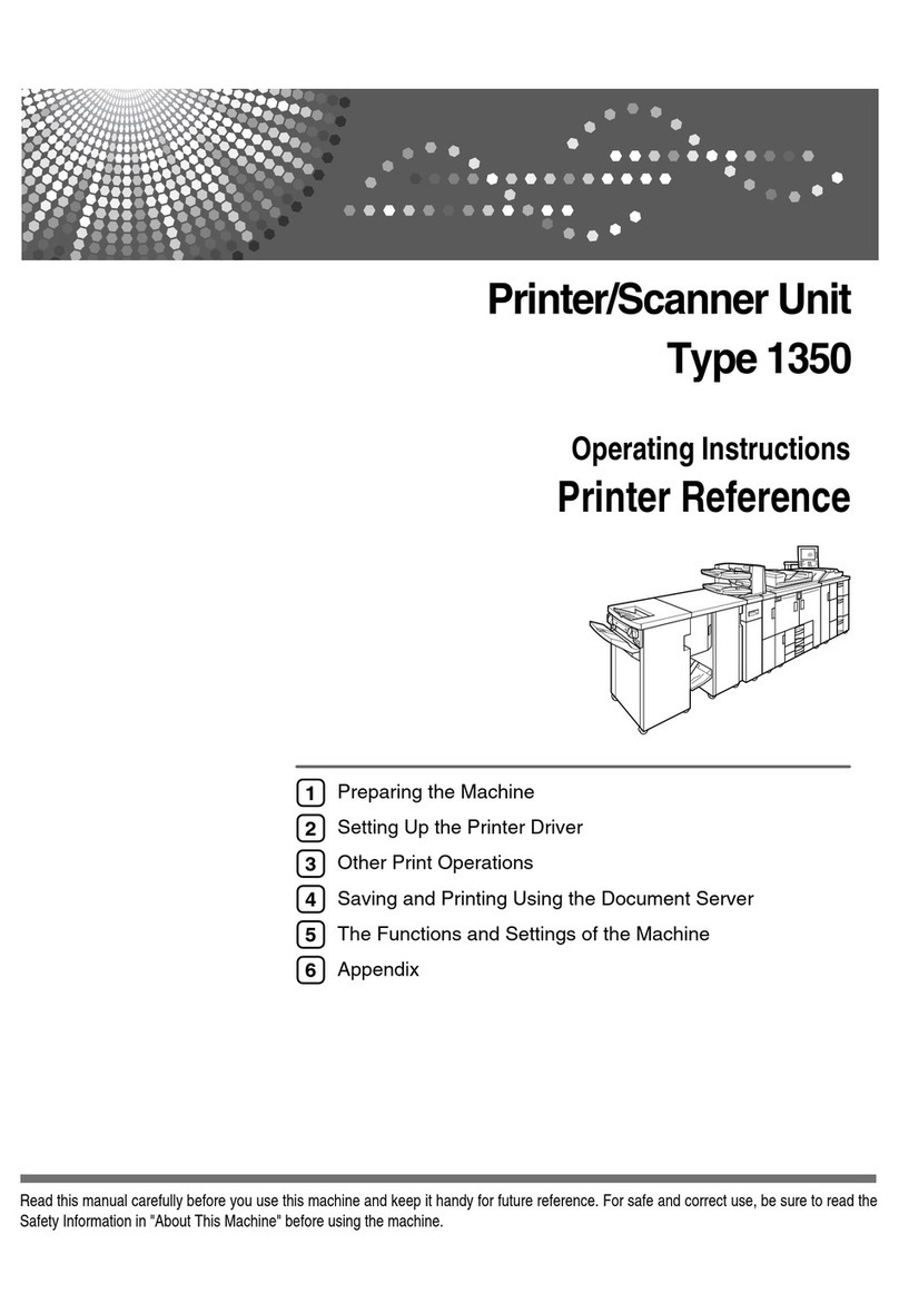 Ricoh 1350 Service manual