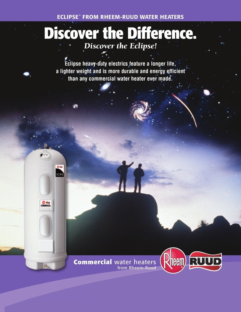Rheem EclipseTM 100F Brochure & specs