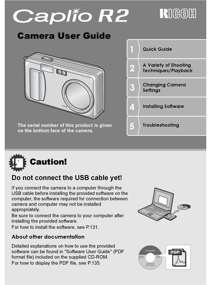 Ricoh Caplio R2 User manual