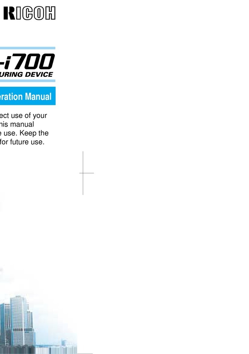 Ricoh RDC-I700 User manual