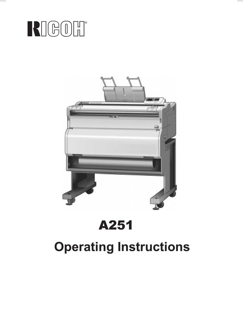 Ricoh A251 User manual Ricoh A251 User manual