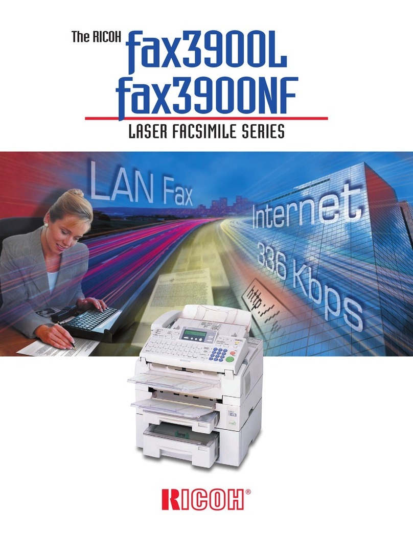 Ricoh 3900L Brochure & specs