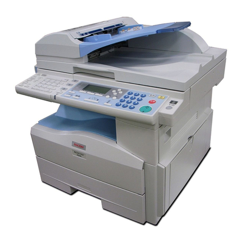 Ricoh Aficio MP 161F User manual