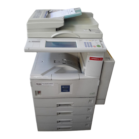 Ricoh Aficio DSm622 User manual