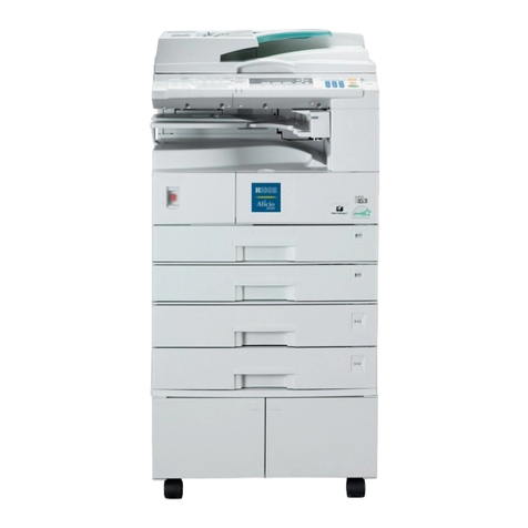 Ricoh Aficio DSm616 User manual