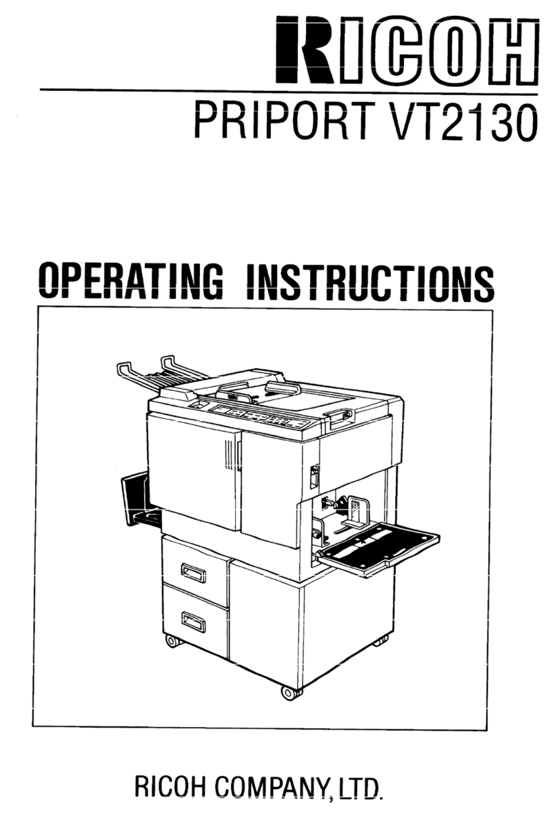 Ricoh PRIPORT VT2130 User manual