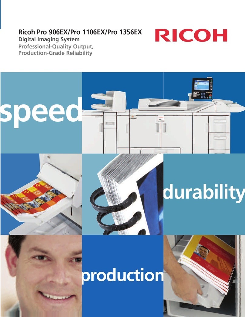 Ricoh Pro 1106EX Specifications