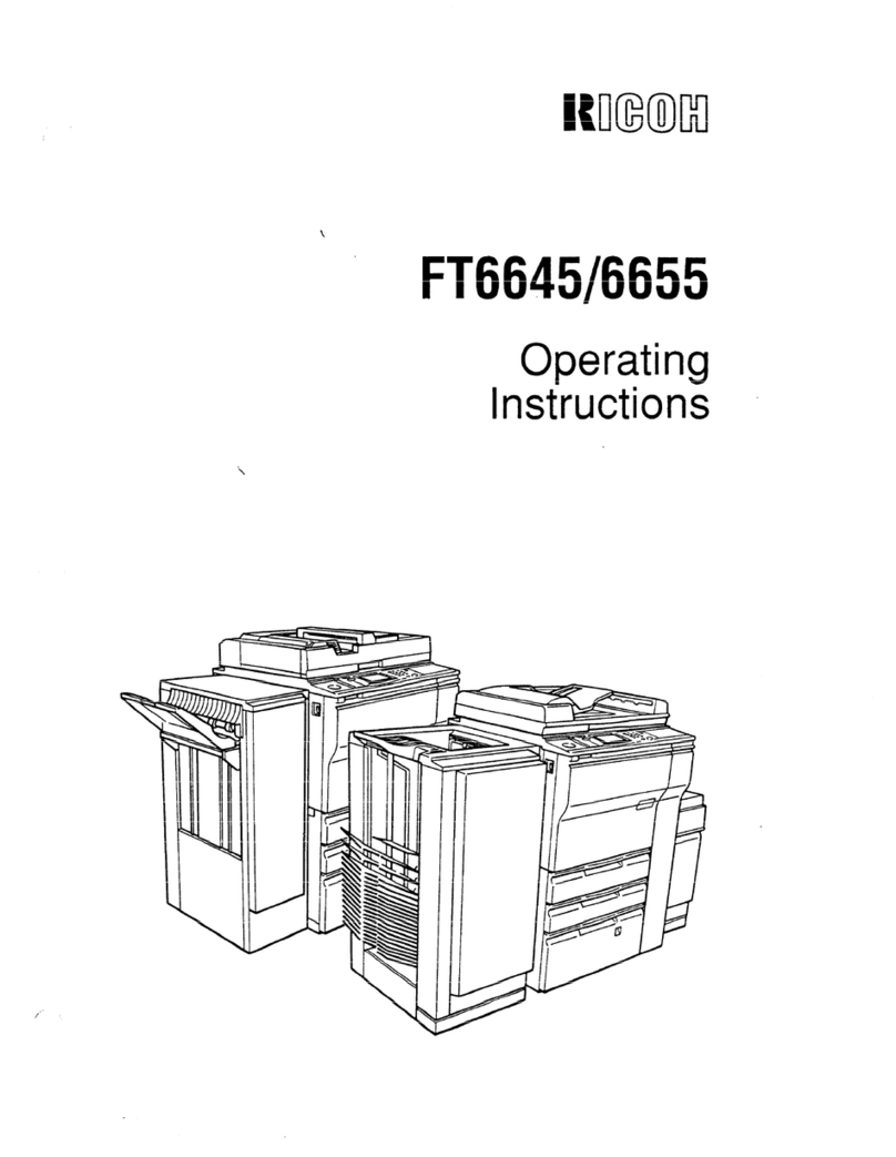 Ricoh FT6655 User manual