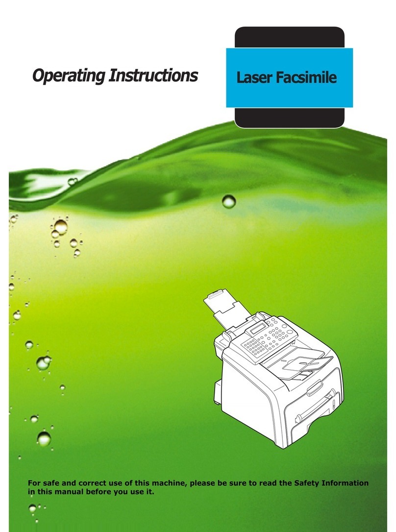 Ricoh Fax 2210L operating instructions