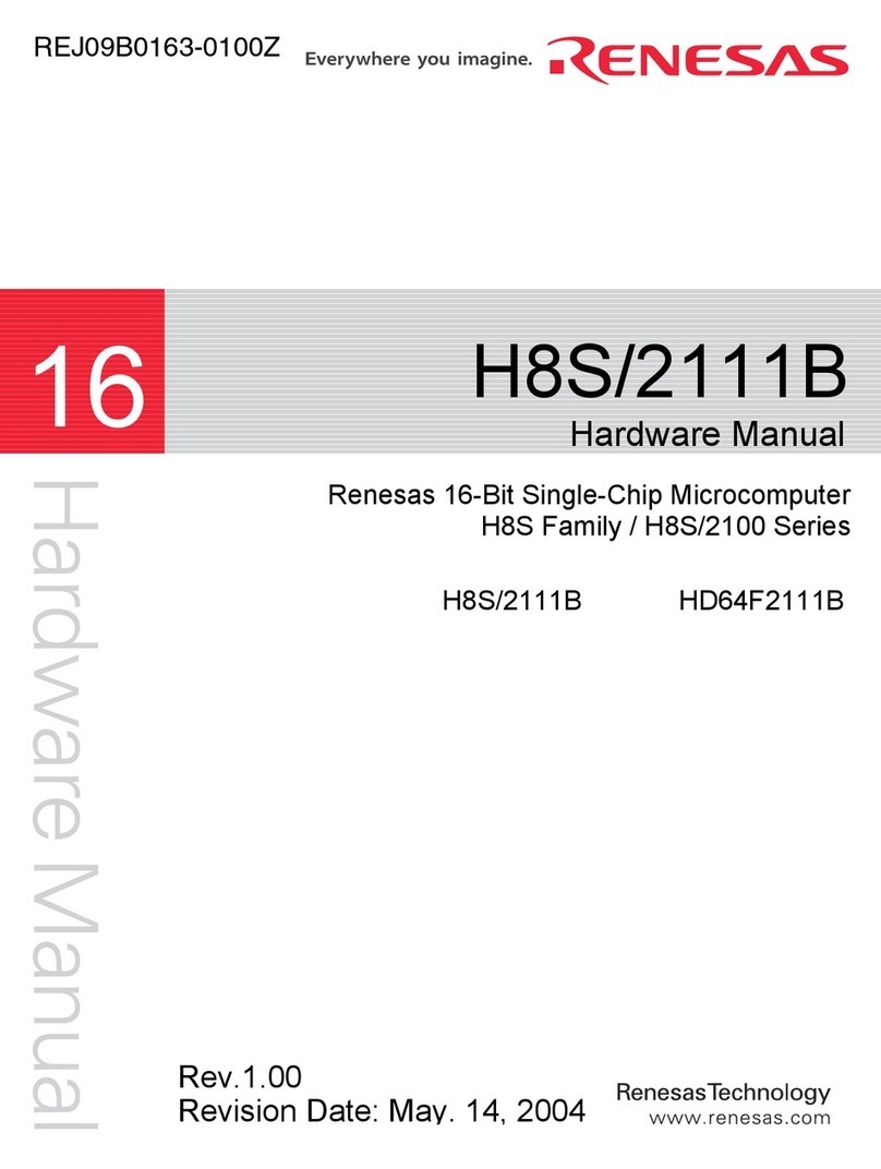 Renesas H8S/2111B Hardware manual